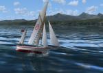 FSX/FS2004 Pilotable Rescue Sailboat Colin Archer RS1